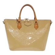 Louis Vuitton Vintage Pre-owned Laeder louis-vuitton-vskor Beige, Dam