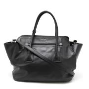 Prada Vintage Pre-owned Laeder handvskor Black, Dam