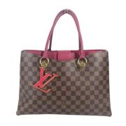 Louis Vuitton Vintage Pre-owned Tyg handvskor Brown, Dam