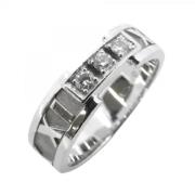 Tiffany & Co. Pre-owned Pre-owned Vitt guld ringar Gray, Dam