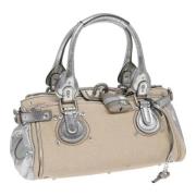 Chloé Pre-owned Pre-owned Laeder handvskor Beige, Dam