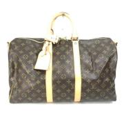 Louis Vuitton Vintage Pre-owned Tyg handvskor Brown, Dam