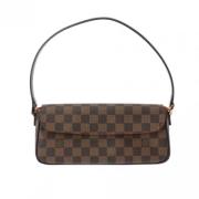 Louis Vuitton Vintage Pre-owned Canvas handvskor Brown, Dam