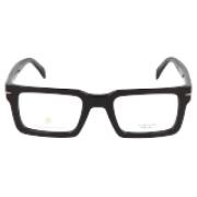 Eyewear by David Beckham Retro fyrkantig ram glasögon Black, Unisex