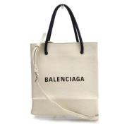 Balenciaga Vintage Pre-owned Laeder balenciaga-vskor White, Dam