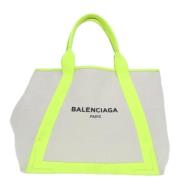 Balenciaga Vintage Pre-owned Canvas balenciaga-vskor White, Dam