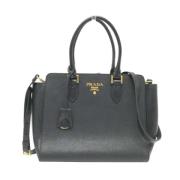 Prada Vintage Pre-owned Laeder prada-vskor Black, Dam