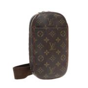 Louis Vuitton Vintage Pre-owned Canvas louis-vuitton-vskor Brown, Dam