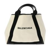 Balenciaga Vintage Pre-owned Canvas balenciaga-vskor Beige, Dam