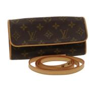 Louis Vuitton Vintage Pre-owned Canvas louis-vuitton-vskor Brown, Dam