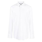 Hugo Boss Slim Fit Polyamid Elastan Skjorta White, Herr