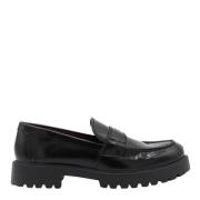 Tory Burch Svarta Läderloafers Black, Dam