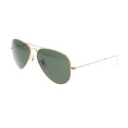 Ray-Ban Klassiska Aviator Solglasögon med Olika Linser Yellow, Unisex