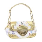 Louis Vuitton Vintage Pre-owned Canvas louis-vuitton-vskor White, Dam