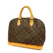 Louis Vuitton Vintage Pre-owned Tyg louis-vuitton-vskor Brown, Dam