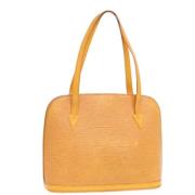 Louis Vuitton Vintage Pre-owned Laeder louis-vuitton-vskor Yellow, Dam