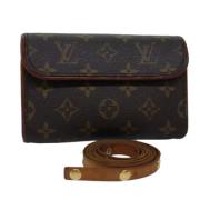 Louis Vuitton Vintage Pre-owned Canvas louis-vuitton-vskor Brown, Dam