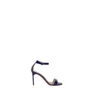 Manolo Blahnik Pre-owned Pre-owned Tyg klackskor Blue, Dam