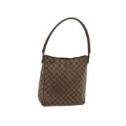 Louis Vuitton Vintage Pre-owned Canvas louis-vuitton-vskor Brown, Dam