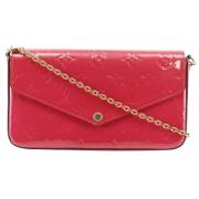 Louis Vuitton Vintage Pre-owned Laeder louis-vuitton-vskor Pink, Dam