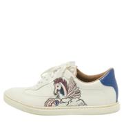 Hermès Vintage Pre-owned Laeder sneakers White, Dam