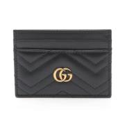 Gucci Vintage Pre-owned Laeder plnbcker Black, Dam