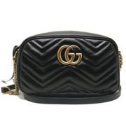 Gucci Vintage Pre-owned Laeder gucci-vskor Black, Dam