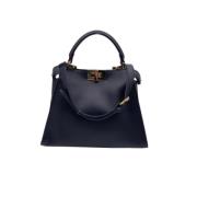 Fendi Vintage Pre-owned Laeder fendi-vskor Black, Dam