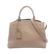 Louis Vuitton Vintage Pre-owned Laeder louis-vuitton-vskor Beige, Dam