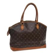 Louis Vuitton Vintage Pre-owned Canvas handvskor Brown, Dam