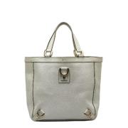 Gucci Vintage Pre-owned Laeder totevskor Gray, Dam