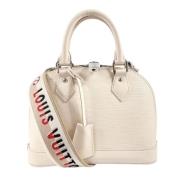 Louis Vuitton Vintage Pre-owned Laeder handvskor Beige, Dam