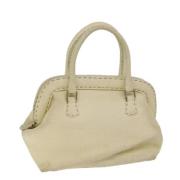 Fendi Vintage Pre-owned Canvas fendi-vskor Beige, Dam