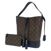 Louis Vuitton Vintage Pre-owned Canvas handvskor Black, Dam