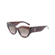 Jimmy Choo Pre-owned Pre-owned Plast solglasgon Brown, Dam