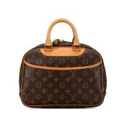 Louis Vuitton Vintage Pre-owned Canvas handvskor Brown, Dam