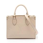 Louis Vuitton Vintage Pre-owned Laeder louis-vuitton-vskor Beige, Dam