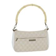 Gucci Vintage Pre-owned Canvas gucci-vskor White, Dam