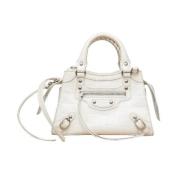 Balenciaga Vintage Pre-owned Laeder balenciaga-vskor White, Dam