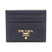 Prada Vintage Pre-owned Laeder plnbcker Black, Dam