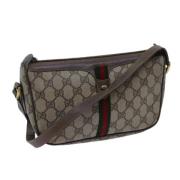 Gucci Vintage Pre-owned Laeder gucci-vskor Beige, Dam