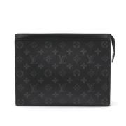 Louis Vuitton Vintage Pre-owned Canvas kuvertvskor Black, Herr