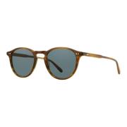 Garrett Leight Hampton SUN Solglasögon Matte Saddle Tortoise Brown, Un...