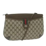 Gucci Vintage Pre-owned Laeder gucci-vskor Beige, Dam