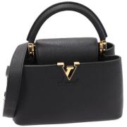 Louis Vuitton Vintage Pre-owned Laeder handvskor Black, Dam