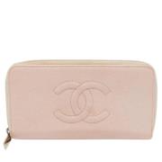 Chanel Vintage Pre-owned Laeder plnbcker Pink, Dam