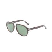 Tom Ford Pre-owned Pre-owned Metall solglasgon Gray, Dam