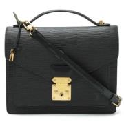 Louis Vuitton Vintage Pre-owned Laeder handvskor Black, Herr