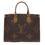 Louis Vuitton Vintage Pre-owned Canvas totevskor Brown, Dam