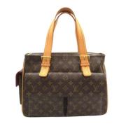 Louis Vuitton Vintage Pre-owned Canvas louis-vuitton-vskor Brown, Dam